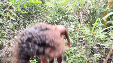 Dluquinha’s wild Rio street turns into a slutty cum trail