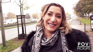 milf Danka Diamond POUNDED public for first Time (English) Berlin Banger