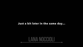 Lana Noccioli in Footjob - Naughty Solesjob with WET PUSSY out