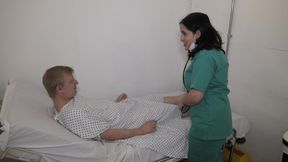 Busty Nurse Lorelei Administers Her Favourite Medicine