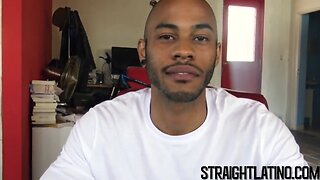 Homosexual lad blowing penis before condomless straight threeway