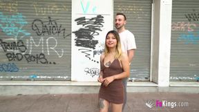 Aska&#039;s kink is fucking in the street! She wants to prove us at this dirty scene