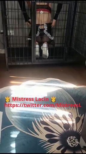 my slave is entertaining