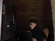 Thick femboy ass in chaps rules your cock