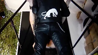 Amateur Gay Anal Fuck with Leather Fetish Play