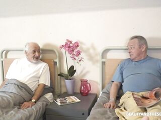 Time for your Pill, Grandpa! Nurse Nana Garnet at BeautyAndTheSenior