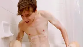 Young Blonde Stepbrother Joins Then Fucked By His Older Stepbrother During A Bath Pov