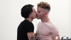 JockPussy - Stud Dylan Tides licks, fucks, breeds transman Joey Michaels