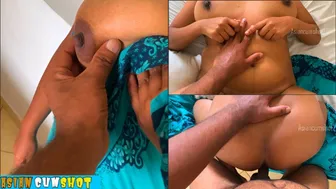 කුඩම්මේ කුක්කු චුට්ටක් අල්ලන්න දෙන්නකො,කාටවත් කියන් නෑ.Stepson ask his Stepmom mas...