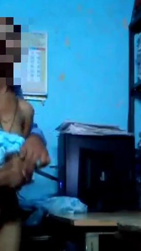Indian Stepdad Fucked Her Stepdaughter in His Office Room