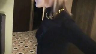 Skinny Blonde Amateur with Tiny Breasts