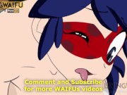 MIRACOLOUS LADYBUG Marinette Dupain Cheng 2D Real HENTAI Big Ass ANIMATION Booty Riding Cosplay Porn