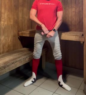 Alpha Jock Fun in the Sauna with Jockdad87 Part 8