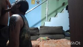 dando para o vizinho novinho.