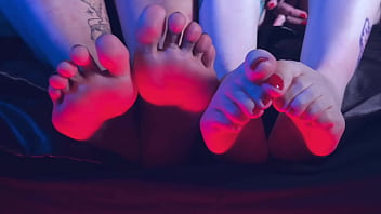 Playful Rotten Venus Tickles Perfect Feet Of Bound Bia