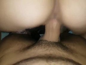 WET PUSSY BABYSITTER TWERKS ON DICK, PUSSY SLAMMED WITH CREAMPIE