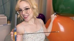 Puncture POPping Big Balloons (Tormenting these 24 in Loons)