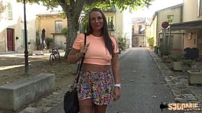 34-year-old MILF tries hard anal on camera