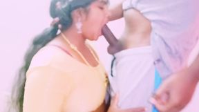 Desi Stepson and Stepmom Blowjob and Fucking in Home