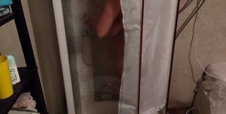 Caught My Stepsister in Shower. She Let Me Watch on She's Busty Body