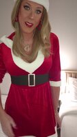 alexisandrews - Alexis Andrews' Santa's Naughty Treat: A Blushing Cosplay Masturbate