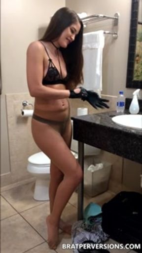 Hot Babes Getting Ready for their First Femdom Session