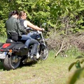 BIKERS LIKE TO FUCK AROUND EVERYWHERE