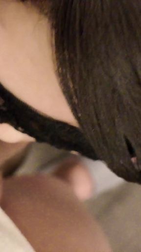 Cute Femboy Blowjob Tease - Sloppy & Passionate