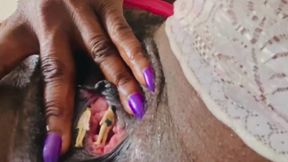 Tiny Couple Pussy Escape - Ebony Giantess Pussy