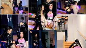 get used in penthouse: caged sissy visits her young thai goddess Asuna Bloom, tied up & trained for real cocks