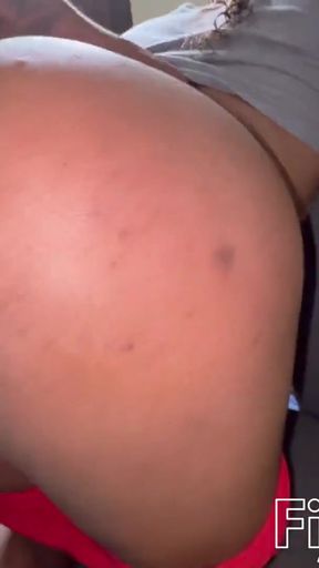 Stunning moment from &quot;WTF! Black girls love big black dicks size queen&quot;
