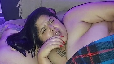 Depois de irmos para o swing transamos a noite toda em casa - Fodendo o cuzinho da BBW a noite toda