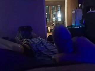 Blinds Up, Door Open! Masturbating Whilst the Cars Go By!