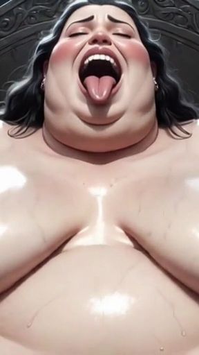 SSBBW Queen Covered in Slave Tongues - Intense Body Worship Orgasms