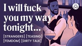 ASMR Audio Porn: Female Dom Makes Her Bartender Eat Her Pussy - Male Sub, Teasing &amp; Dirty Talk - Erotic Audio Roleplay for Women