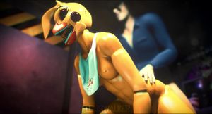 Chica getting rawdogged at 6AM (Floorwalker3d)