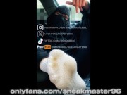 Polish Threesome Hard Fuck during massage SneakMaster Scally Chav Lad