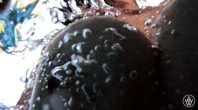 ANGELA WHITE - Bikini Pool Sex with Alex Mack