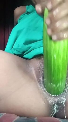 Stretching Day with Big Vegetables