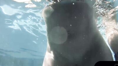 Horny Brunette Sofie Marie Gets Hot Anal Fucking Underwater