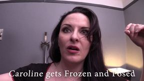 Caroline Pierce gets Frozen