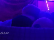 Humping my dearest plushie with love in my pajama