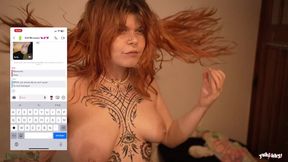Brother In Law Choked Gushing Destroyed By Hairy Redhead Domme Submission