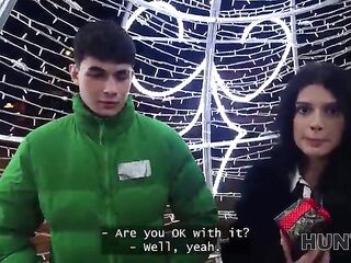 HUNT4K. Her fantasy gift was to put her twat