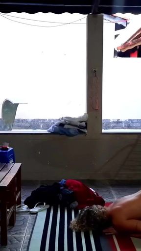 Must-see moment from &quot;stepdaughter was smoking in the backyard and her stepfather seduced her until she had sex with him&quot;