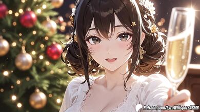 18-year-old Latina, very wet and horny in the morning, playing with her tits ASMR JOI