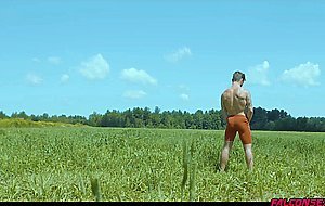 See what happens when guy pulls out his dick for a piss