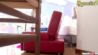 MAMACITAZ - #Valeria Matasanos - 18 Latina Maid Takes Gigantic Dick From