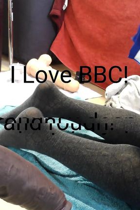 I Love BBC! Fuck My Asspussy Deep and Rough!