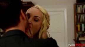 Upper-Class Brit Blonde Bitch Victoria Summers Rides Ryan Ryder'_s Rod at Party GP1790